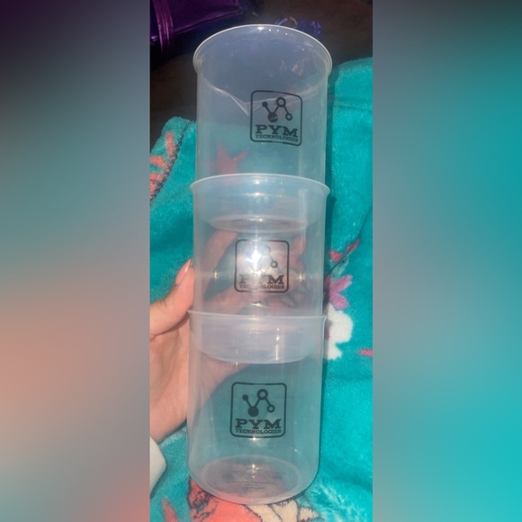 Lot of 3 PYMs beaker style drinking cups from Disney California adventure - Picture 6 of 6